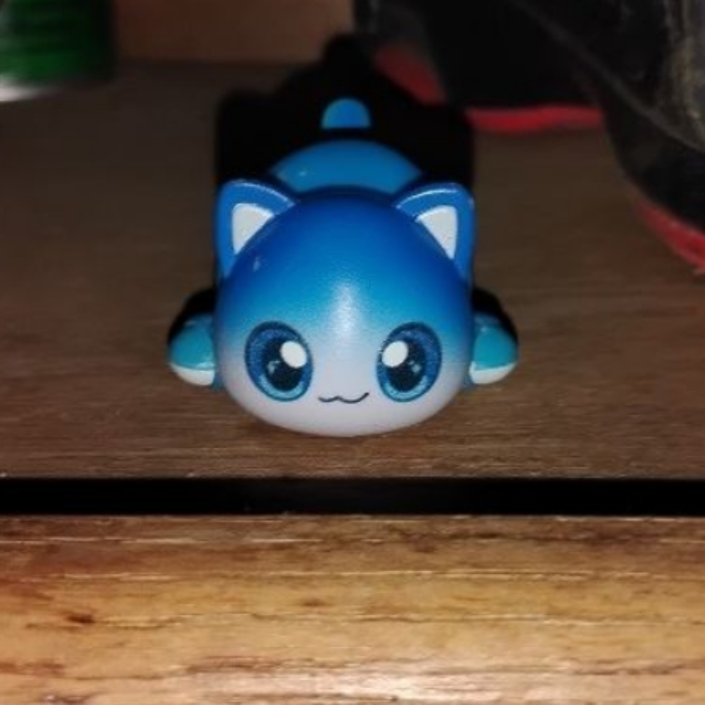 Blue Cat Action Figure